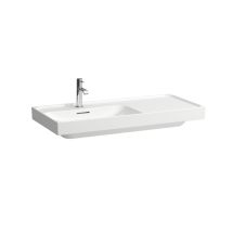 Laufen Lavabo Meda, Empotrable, Repisa Derecha, 1000x460mm, 3