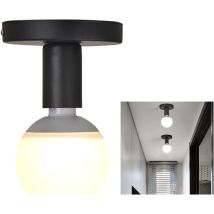 Industriel Plafonnier Industrielle Vintage Métal Suspension Luminaire,plafonnier Fer Forge Mini Plafonnier Créatif Moderne,pour Entrée,porche,couloir,