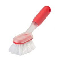 Spazzola Per La Pulizia - Collezione Rengo - 21,5 X 6 X 12 Cm - Dispenser Di Sapone E Manico Ergonomico - Ideale Per Stoviglie, Vestiti O Bagno - 