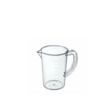 Araven Caraffa Graduata 1 Lt Policarbonato Professionale