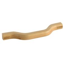 Feel Maniglia Di Sicurezza In Legno Di Frassino Naturale 350 Mm Evmfn35