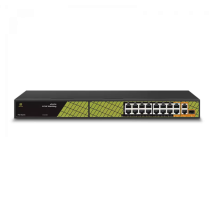 Commutateur Poe Industriel Avec Ports Poe 15 Mégabits + 1 Port Poe Gigabit + 1 Port De Liaison Montante Gigabit + 1 Port De Liaison Montante Combiné 