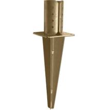 Halterung Für Pfosten Mit Bodenverankerung Mm 120x40h