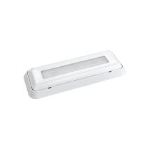 Aufbau-led-notleuchte 'dunna' (0,4w 5700k 45lm) Ip44/ik07 32,2x12x4,5cm Weiße Farbe