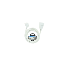 Prolongateur 3 Mètres Ip20 Blanc - Siance