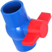 Válvulas De Manija Roja, Válvula De Bola De U-pvc, 40 Mm X 40 Mm