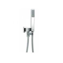 Duschset Cube – Chrom – ABS – 150 cm – 2,8 x 2,8 cm – Bossini