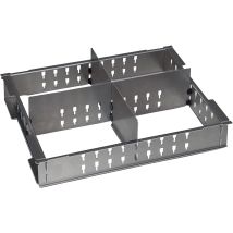 Juego de separadores 4F LB 136 – Aluminio resistente – Para L-BOXX y LS-BOXX – Almacenamiento óptimo de herramientas