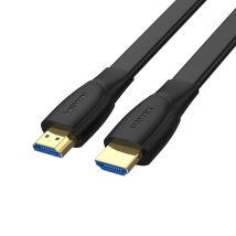 Cable Hdmi Unitek C11063bk-2m De Alta Velocidad 2.0, 4k 60hz, Plano, 2 M