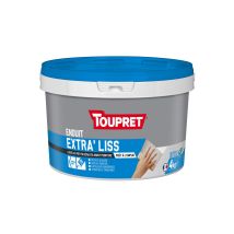 Toupret - Extra Feiner Glättespachtel Für Endprodukte, Verwendung Im Innenbereich, 4kg, Weiß