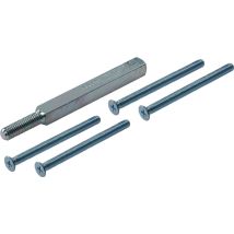 Ogro - Panik-stift 120 Fs Secure Vierkant 9 Mm Ts 107-113 Mm Geteilter Vollstift