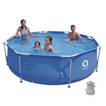 Sirocco Blue Pool 300 X 76 Cm Set Mit Filtereinsatz