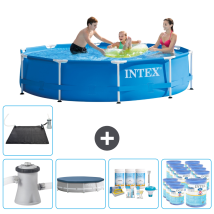 Intex Piscina Con Estructura Redonda - 305x76 Cm - 8-piezas Scb18
