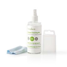 Nedis - Bildschirmreiniger Spray 150 Ml Computer Tablet Smartphone Fernsehbildschirm Inkl Wischtucher 401
