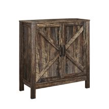 Sideboard Im Rustikalen Landhausstil 2 Türen Küchen- Und Wohnzimmer-kommode 80x85x35cm Modell Olivia Farbe Eiche Rustic