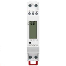 Medidor De Electricidad Monofásico 45 A Monotarización Pantalla Lcd Mid