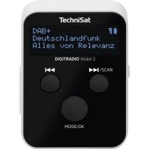 Technisat Digitradio Mobil 2 Radio Internet Pocket Nero, Bianco
