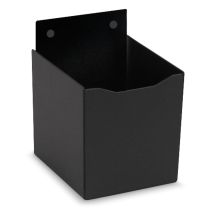 Porte-savon – Vaso atornillar noir – 7x9x7,5 cm – Matières, Longueur, Mode de fixation, Style – Beltrán