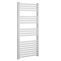 Heizkörper aus Stahl – Profilstärke 1,2 mm – Durchmesser 22 mm – Maximaler Betriebsdruck 8 bar – 3 Befestigungen – 1 1/2" Entlüftungsventil