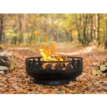 Cookking - Toronto Decorative Fire Bowl - Steel - L80 X W80 X H33 Cm - Black