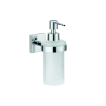 Nie Wieder Bohren - Nwb Seifenspender Pro 030 P03412 Chrom, Mit Befestigungstechnik Zum Kleben