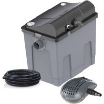 Teichfilter-komplett-set Mit Pumpe + Uvc