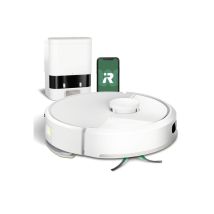 iRobot Roomba 105 Combo – Robot aspirador con autovaciado – Filtro de aire de partículas – 2 horas de autonomía – 240 ml depósito de residuos