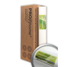 E-delux - Profhome Wall Liner 150 G Non-woven Lining Paper Smooth Paintable Wallpaper White 4 Rolls 807 Sq Ft (75 Sqm)