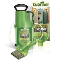 Cuprinol – Spray 2-in-1 per pitturare capanni e ringhiere – Facile da pulire, veloce e preciso – 3 anni di garanzia