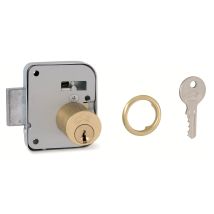 Jis Lock R. 1130 Approved Light - Jis - Serrure Superposée Homologuée Pour Les Services Publics (eau, Électricité Et Gaz)