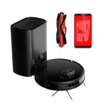 Evvo Robot Aspirateur R9, Technologie Laser, Navigation Ultra-précise, 3 000 Pa, Autonomie 110 Min, Application Mobile