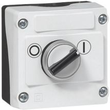 Conmutador Giratorio Baco Lbx12510 Negro Robusto Ip66