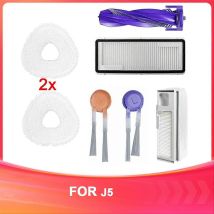 Kit De Remplacement D'Accessoires Pour Robot Aspirateur Cloud Whale J5
