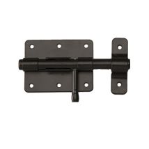 Mermier - Birnförmiges Boxschloss Schwarz Verzinkt - Ø 8 Mm - M-437082