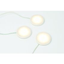 Faretti LED ultra sottili 3x0,7W – 3x45 lumens – Illuminazione per librerie e vetrine – CALI