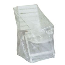 Trendline - Schutzhülle Basic Stapelstühle 65x65x110/150 Cm Abdeckung Gartenmöbel