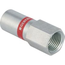 Geberit Mapress Acero Al Carbono Transición Con Rosca Interior Y Extremo De Inserción, Dn 25 / 15, Dø 28 Mm, 21910
