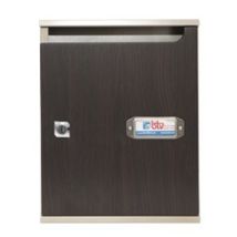 Buzón Gala Horizontal Wengué 30024080 – Acero Galvanizado – Ideal para Correspondencia y Paquetes