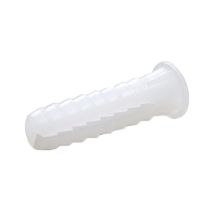 Hny - Pack De 25 Chevilles De Fixation Pour Mur (polyethylene Basse Densite/ldpe, 3 Pieds), Blanc, 2120900