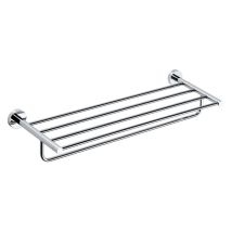 Bemeta - Sapho X-round - Mensola Con Portasciugamani, Lunghezza 65 Cm, Cromo Xr415