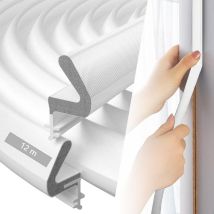 Joint De Remplacement En Caoutchouc Blanc De 12 M, Joint De Cadre De Porte D'Entrée, Pare-froid De Fenêtre