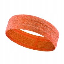 Diadema Elástica De Tela Para Correr Y Hacer Ejercicio, Color Naranja.
