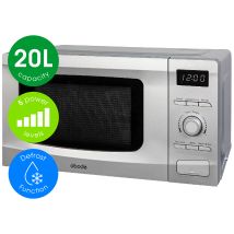Silver Microwave 700w 20l Digital Amd2002s - Grey - Abode