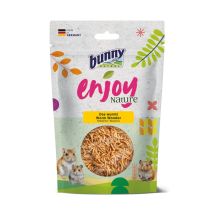 Bunny – Proteinreicher Snack für Nagetiere – 60 g – Ohne Zucker, Zusatzstoffe, Geschmacksverstärker – Reich an Omega-Fettsäuren