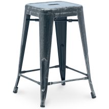Sgabello Da Bar - Design Industriale - 60cm - Nuova Edizione - Stylix Industriel