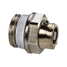 Flamco Valvola Di Sfiato C Exclusiv G3/8a Ms Vern. Metall. Ausl., Orientab., F10813
