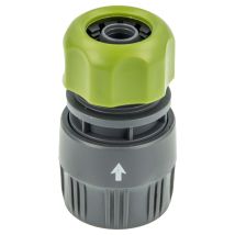 Hydro-fit Schlauchkupplung Klickverbinder Für Schlauch 1/2 Zoll (ø 12 Mm) Pvc-u Grau/grün