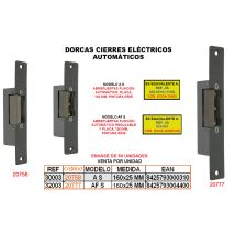 Chiusura Elettronica Automatica Con Piastra Regolabile 160x25 Mm 3103 - Dorcas