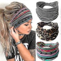 Bandeau Bohème Pour Femme, Bandeau Turban, Bandeau À Fleurs Souples