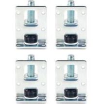 Set Of 4 Adjustable Furniture Legs, Leveling Legs For Tables And Chairs Threaded Feet With Fixings Adjustable Leveling Feet For Furniture, Tables, 